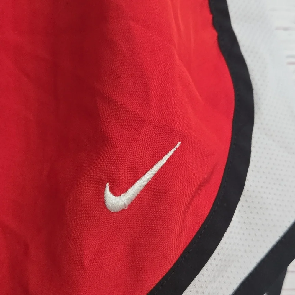 Nike Dri-FIT Red Athletic Shorts Girls Size L
